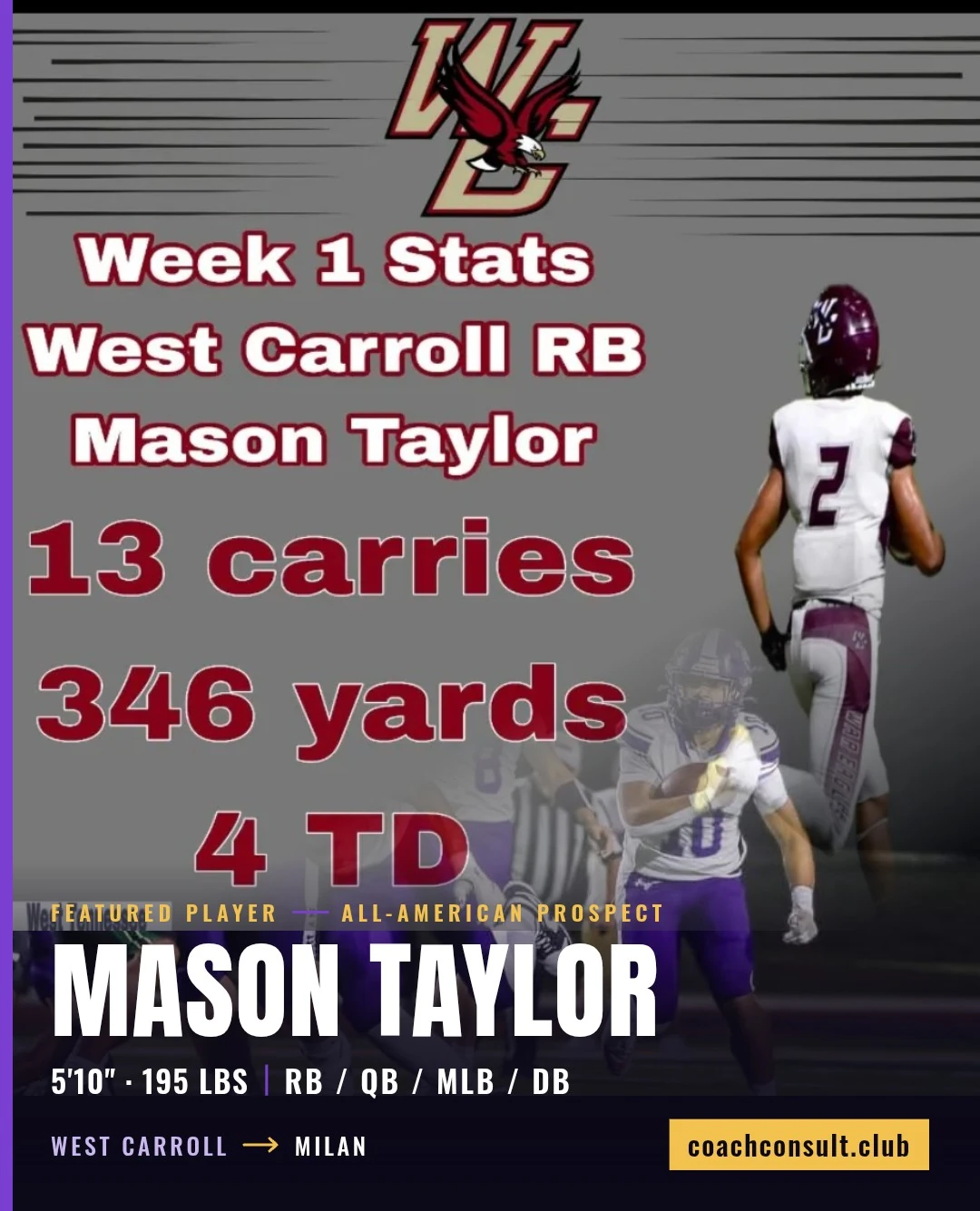Mason Taylor official player photo